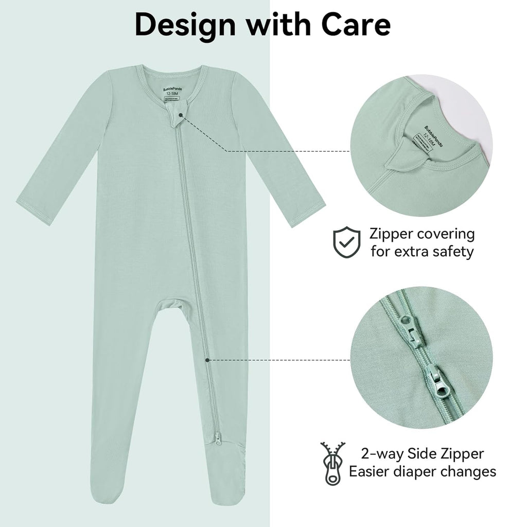 Okayinn BubblePanda Sleep Sack & Baby Onesie Set | Ideal for 6-12 Months Infants