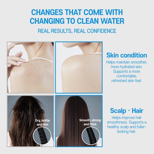 Atojet Showerhead Replacement Filters Inspired By Korea's Beauty Culture | Pure Sediment Filters (Head 6pcs+Body 6pcs) for use with AJ-8200 / AJ-8200MC (AJ8200-FLT-6PC)