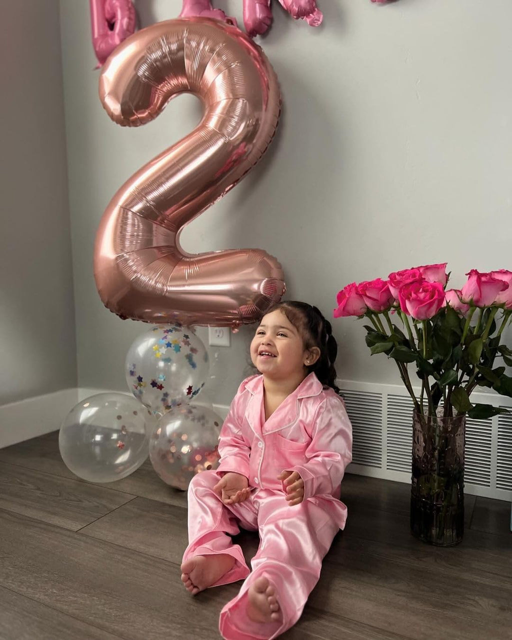 Rose Gold Number 12 Balloon - 40 Inch 12th Birthday Decoration for Girls & Boys