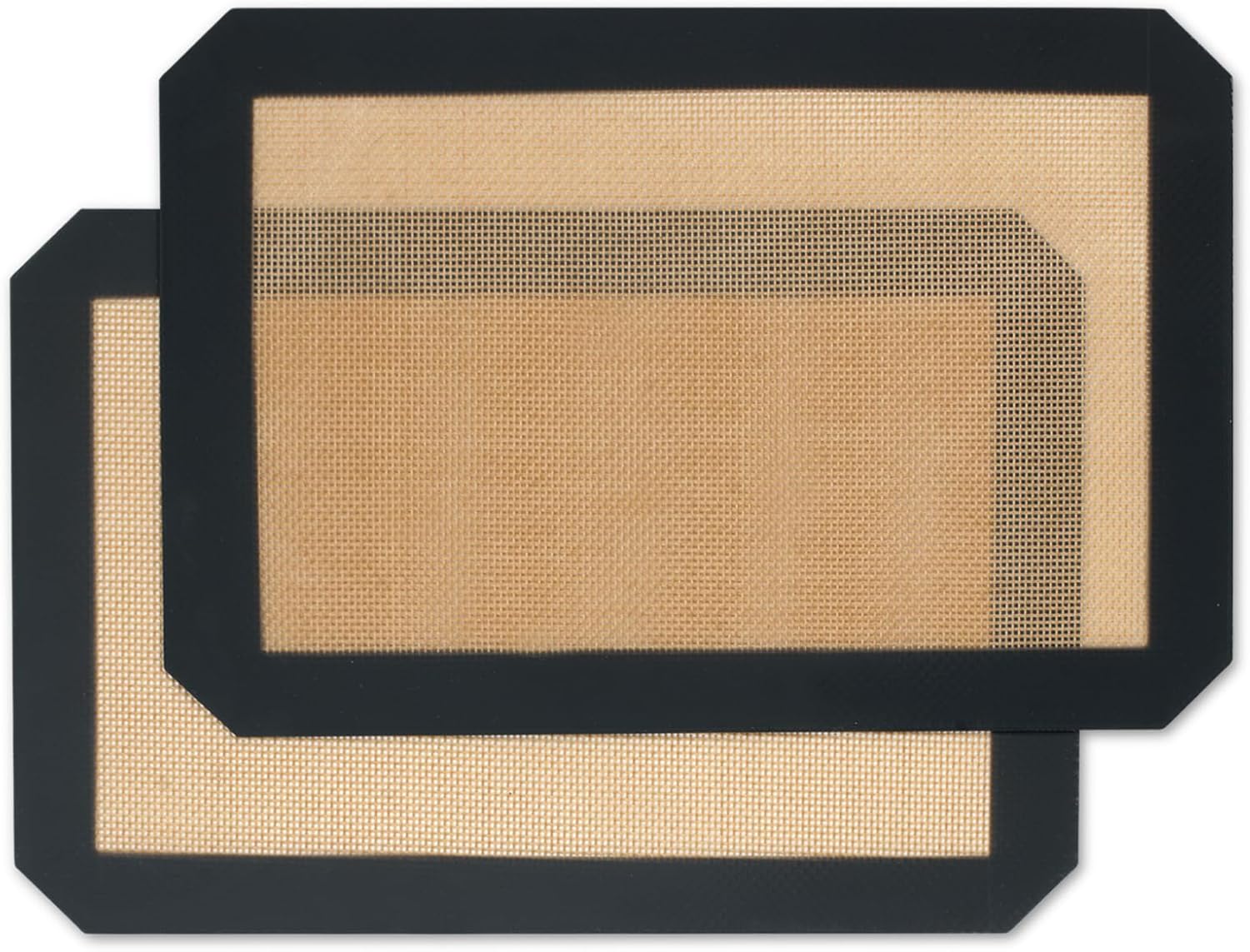 Silicone Baking Mat by [Brand Name] - 2 Pack Non-Stick, Food Safe Mats for Cookies & Bread | 11.8"L x 8.3"W