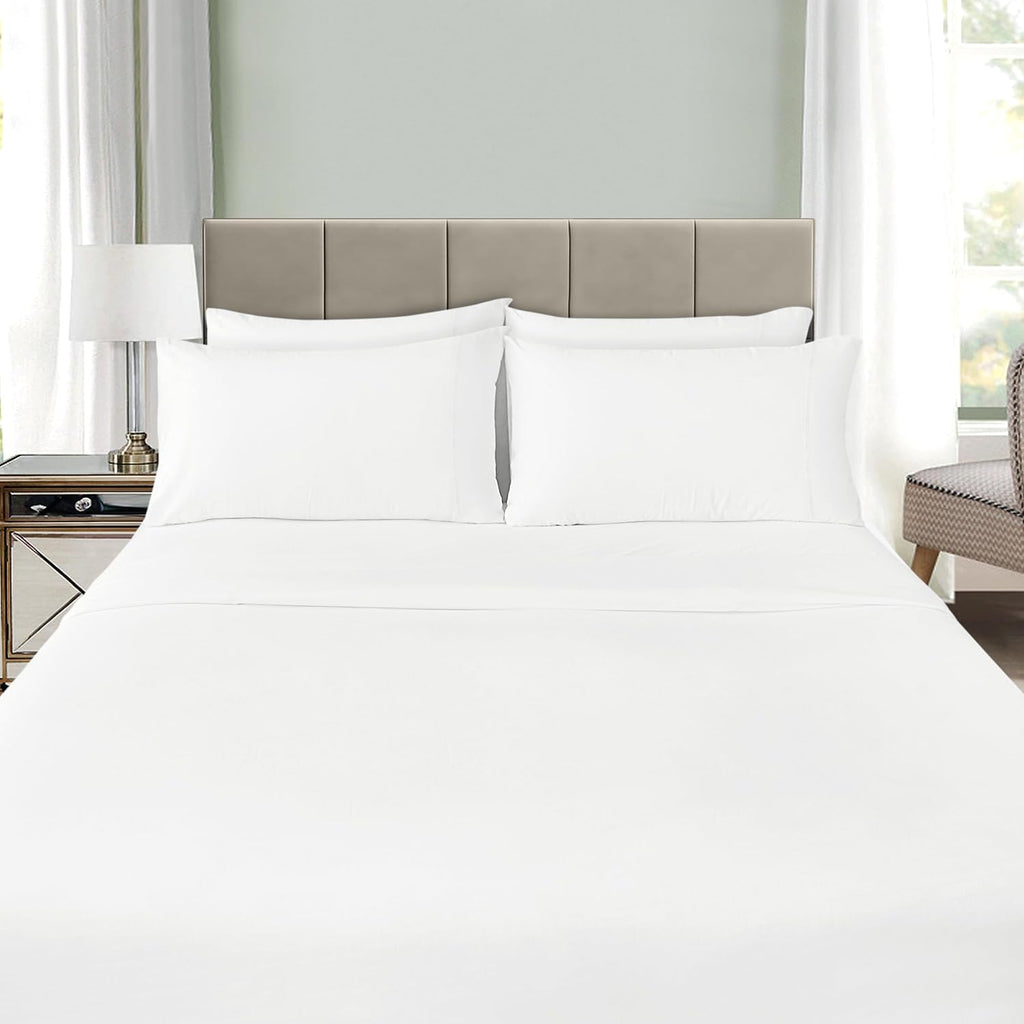 Utopia Bedding Standard Pillow Cases - Soft Brushed Microfiber - Pack of 4 | Fade Resistant 20 x 26 Inches (White)