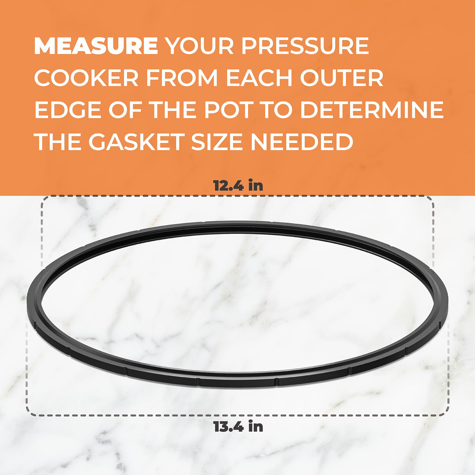 2Pcs 09985 Pressure Canner Sealing Ring Replacement for Presto 01745 01751 01755 01781 01782,Pressure Cooker Gasket Fits for Presto 16 18 23 Quart Cooker,Pressure Cooker Parts & Accessories