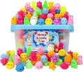 Mochi Squishy Fidget Toys by 110 Pack - Soft Stress Relief & Ideal Party Favors for Kids