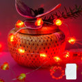 chzk Valentine’s Day Red Heart Fairy String Lights 16FT 50 LEDs Valentine's Day Lights Battery Powered Mother Day Decor (1, Red)