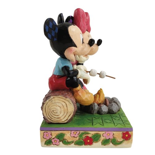 Enesco Jim Shore Mickey & Minnie Campfire Figurine