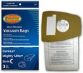 EnviroCare Replacement Micro Filtration Vacuum Cleaner Dust Bags made to fit Eureka Type C Mighty Mite Canisters 3 Pack