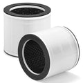 HSIAMEN AP-T100FL Filter Replacement Compatible with HoMedics AP-T100 AP-T95 Smart Air Purifier, 3-in-1 True HEPA Activated Carbon Filter, 2-Pack