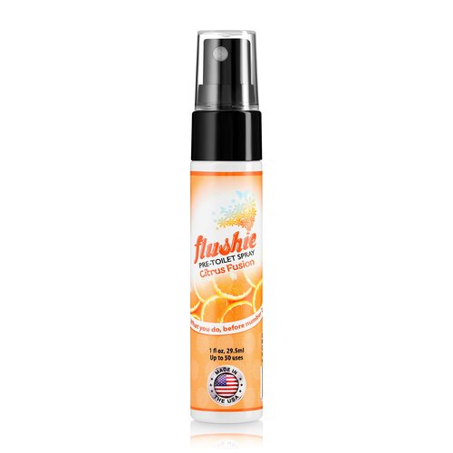 Flushie Pre-Toilet Sprays for Poop Travel Size Toiletries Bathroom Spray for Poop Spray for Toilet Deodorizer Traveling Essentials Poop deodorizer Poop Odor eliminator