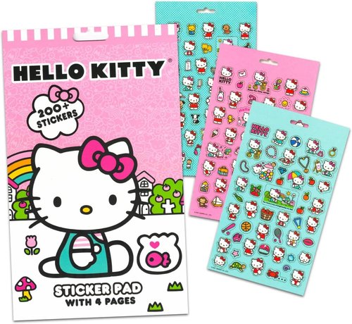 Cinnamoroll Travel Neck Pillow for Kids- Bundle with 13" Cinnamoroll Neck Pillow, Tattoos, Stickers, More | Sanrio Travel Accessories Set for Girls