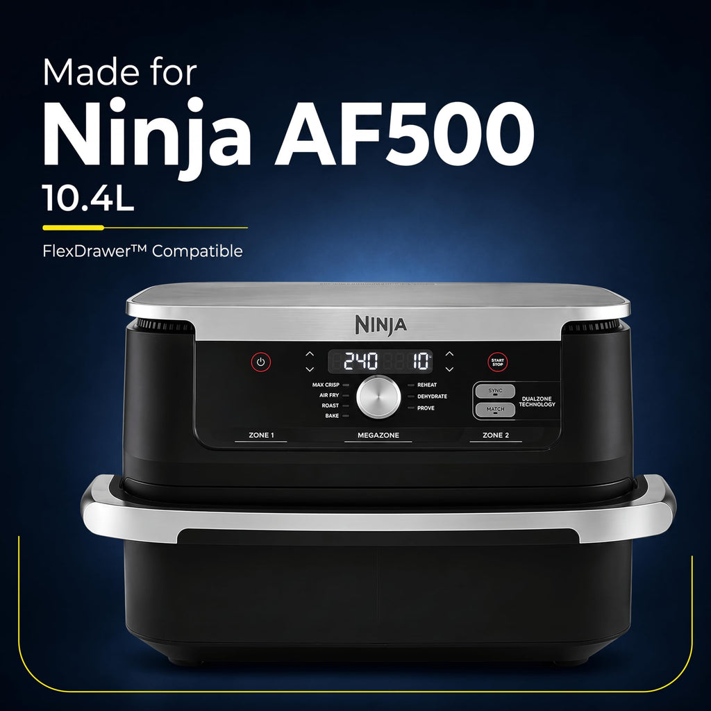 11 QT Premium Silicone Liner | 11QT Air Fryer Liners | Specifically Made for Ninja AD350CO | Ninja Foodi 11 Quart 7-in-1 MegaZone XL FlexBasket Liner | 1PC