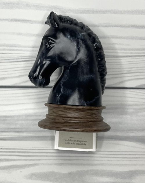 Bath and Body Works Black Horse Décor Adjustable Wallflowers Scent Control Fragrance Plug