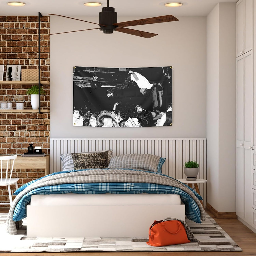 Playboi Carti - Die Lit Album Cover Flag Banner | Durable 3x5 Feet Tapestry for Aesthetic Decor