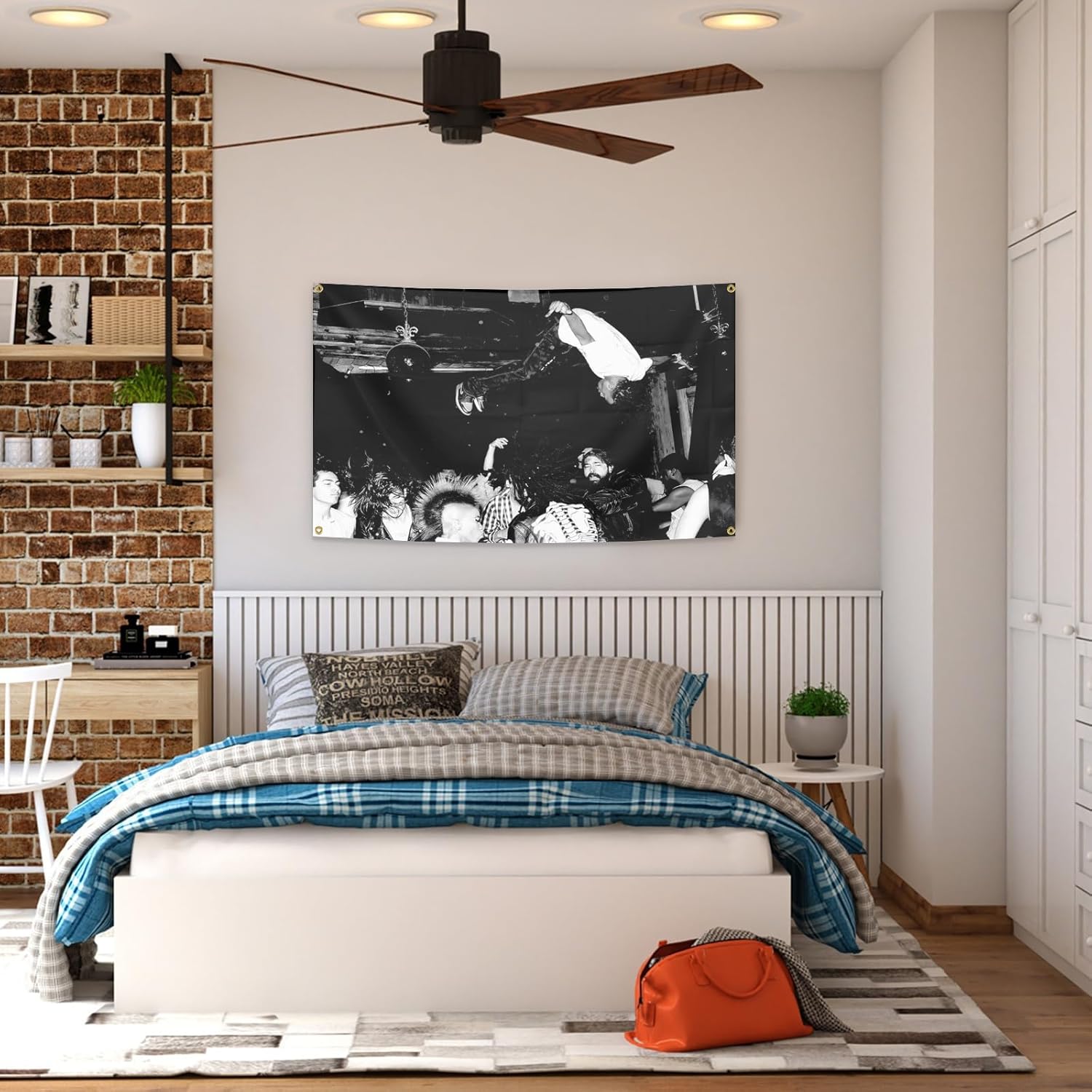 Playboi Carti - Die Lit Album Cover Flag Banner | Durable 3x5 Feet Tapestry for Aesthetic Decor