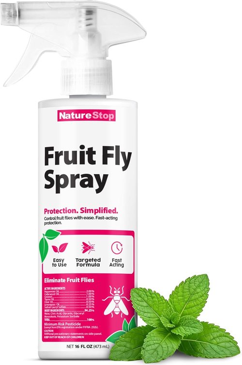 Fruit Fly Spray - Fast-Acting Killer for Kitchens | 16 oz (475mL) by [Brand Name]