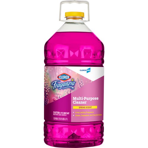 Fraganzia Multi-Purpose Cleaner, CloroxPro, Spring Scent, 175 Fluid Ounces (Package May Vary)