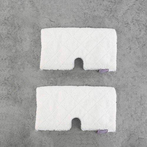 4 Pack Steam Mop Replacement Pads Compatible with Shark Steam Pocket Mop S3500 Series (S3501, S3601, S3550, S3901, SE450), Reusable Washable Microfiber Steam Mop Pads for Sealed Hard Floors