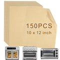 YQL 10x12 Inch 150PCS Disposable Air Fryer Liners, Unbleached Parchment Paper for Emeril Lagasse French Door 360 Air Fryer, Breville/Cuisinart/Hamilton Beach Toaster Oven Accessories