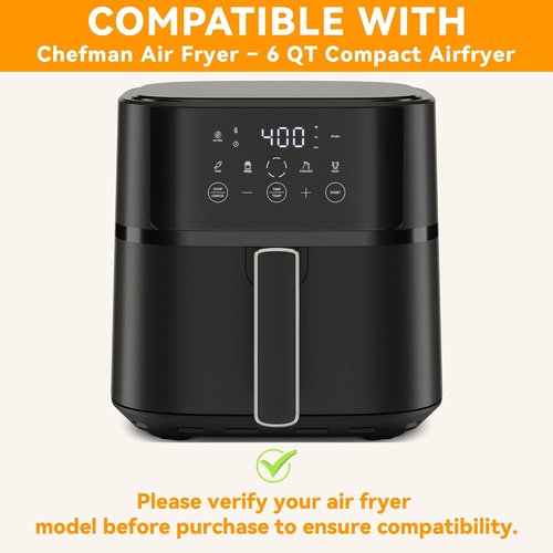 Air Fryer Liners | Parchment Paper for 6 QT Compact Airfryer - 120 Pieces