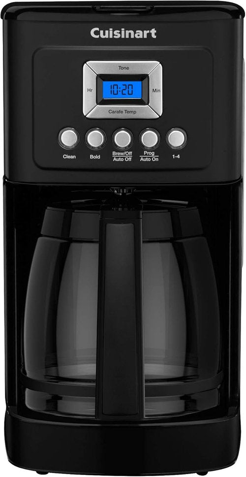 Cuisinart DCC-3200MB Coffee Maker - 14 Cup Programmable with Glass Carafe | Matte Black Finish