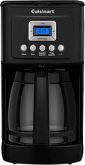 Cuisinart DCC-3200MB Coffee Maker - 14 Cup Programmable with Glass Carafe | Matte Black Finish