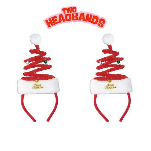 Beistle Springy Santa Headband Pack of 2