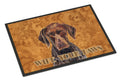 Caroline's Treasures SC9117JMAT German Shorthaired Pointer Wipe Your Paws Doormat 24x36 Front Door Mat Indoor Outdoor Rugs for Entryway, Non Slip Washable Low Pile, 24H X 36W