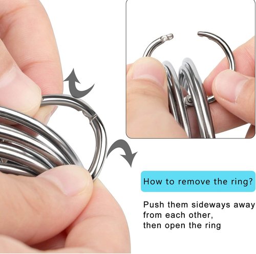 HULISEN Biscuit Cutter Set - 5 Professional Round Cookie Cutters with Handle | Ideal Baking Tools
