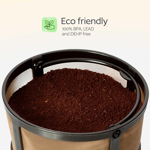 Keurig Reusable K-Duo Coffee Filter - Permanent Carafe Basket for Hot & Iced Brews | Gen 2 Compatible