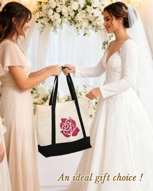 Lzerking 3 Pack Large Canvas Tote Bag with Zipper and External Pocket, Heavy Duty Reusable Grocery Bags for Beach, Travel, DIY, Wedding, Women, Gift (Natural Color)