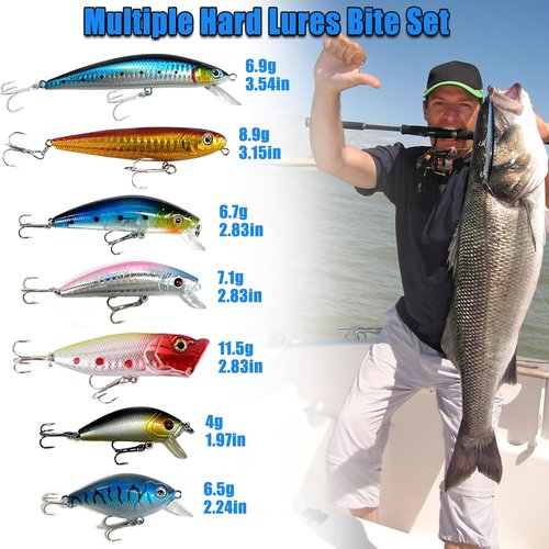Fishing Advent Calendar 2025 | 24 Days of Christmas Countdown Fishing Lures Set for Enthusiasts