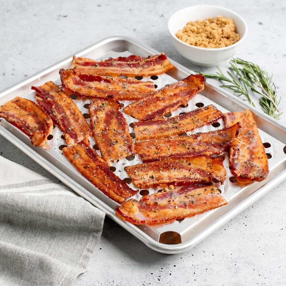 Nordic Ware Naturals Quarter Sheet Pan - Versatile Oven & Cooling Rack Combo | Perfect for Baking