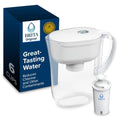 Brita Metro Water Filter Pitcher - BPA-Free with SmartLight Indicator | 6-Cup Capacity, White, Lasts 2 Months
