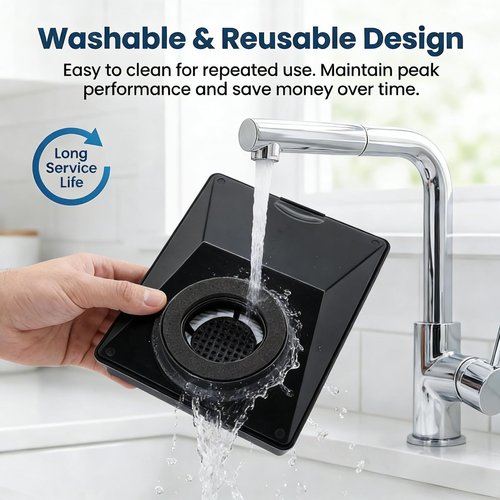 EZ SPARES HEPA Filters Compitable with Rainbow E2 HEPA Style Fits E2-Series,for Part R12179 & R12647B Attachment,Washable and Reusable(2pcs)