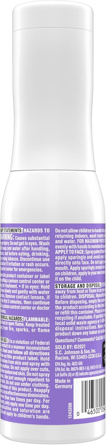 Off! Clean Feel Insect Repellent Spray - Fragrance-Free Picaridin Formula for Lasting Protection | 6 oz