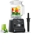 Aeitto Professional Countertop Blender - 1500-Watt Smoothie Maker with 68 Oz Capacity | Ice Crush & Frozen Drinks, Black