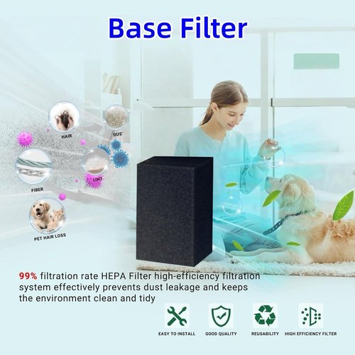 Replacement Parts Compatible with Shark AV2110S RV2120AE RV2100S RV2110S Robot Vacuum Cleaner,1 Main Brush,2 Filters,5 Side Brushes,2 Pre Filter,2 Filter