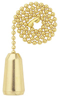 WESTINGHOUSE LIGHTING 77005 12" Brass Teardrop Decorative Pull Chain