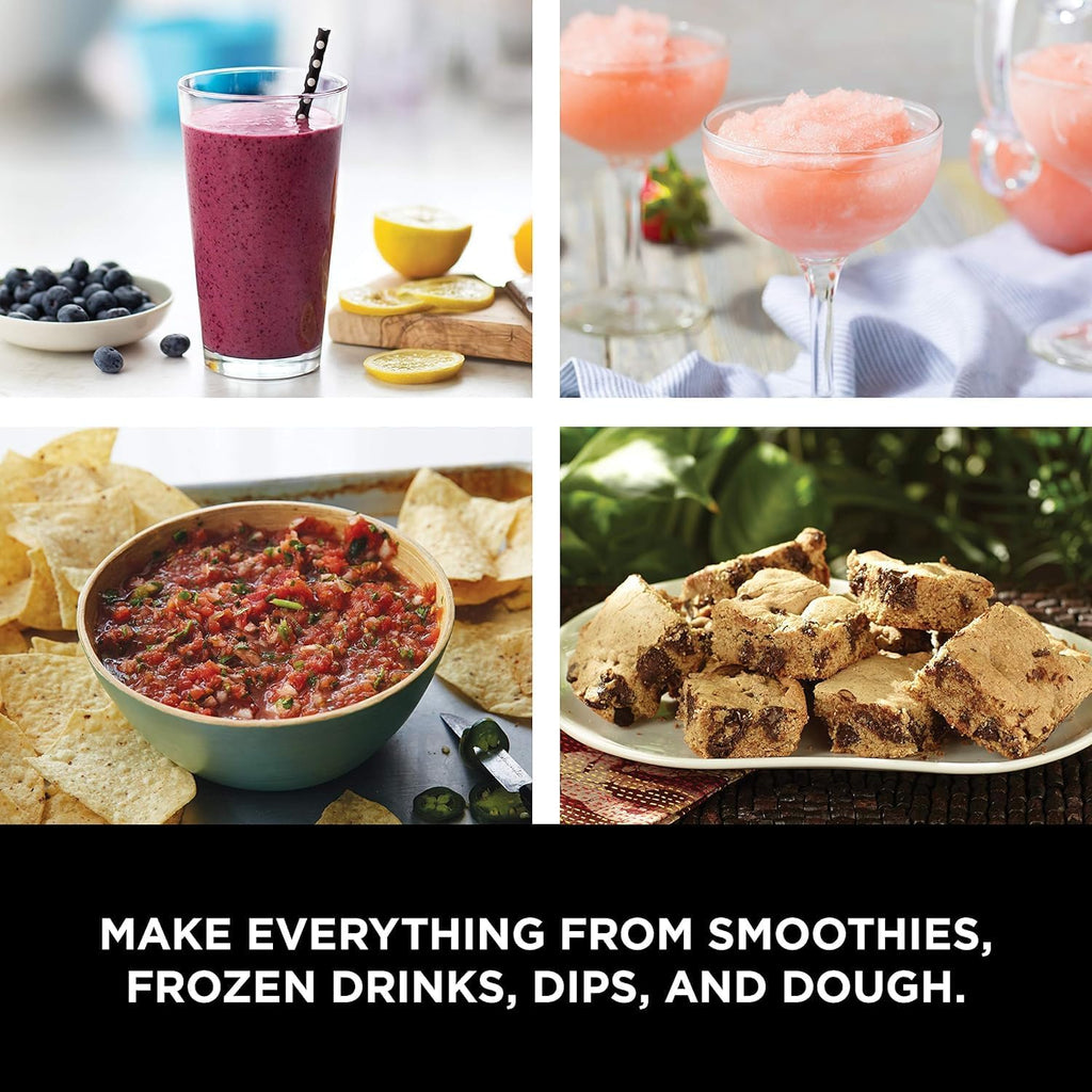 Ninja Mega Kitchen System - Powerful Blender & Food Processor with Nutri Ninja Cups - Renewed