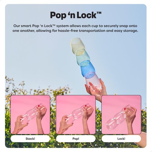 TOSSWARE POP Gold Rim 12oz Vino Jr Set of 12, Premium Quality, Recyclable, Unbreakable & Crystal Clear Plastic Cocktail Glasses