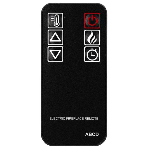 XINJISHIMIN Replacement Remote Control for Whalen FP261A FP-261A FP26-1A FP26-1A-THM SF103C-23G WMFP60FH-14 Combination Electric Fireplace Heater (with Wall Mounting Bracket)