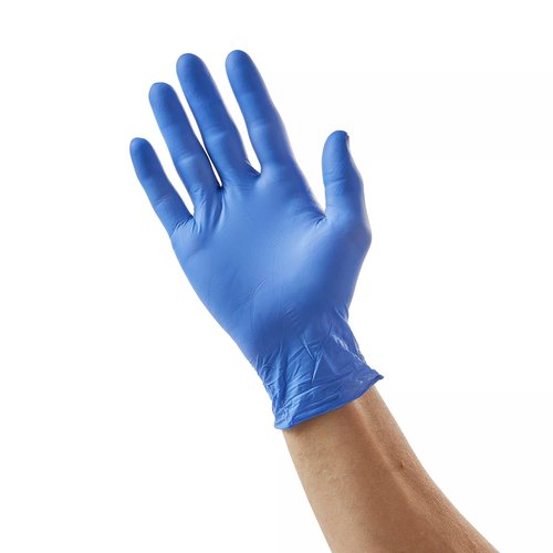 Cardinal Health™ Flexal Touch Nitrile Exam Gloves Blue, Large, Box of 250
