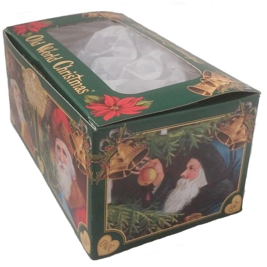 Old World Christmas The Rolling Stones British Bus Glass Blown Ornament for Christmas Tree, Handcrafted Holiday Decoration, Music Collection