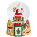 Spode Christmas Tree Santa Clause Winter Wonderland Snow Globe, Plays Soothing Music - Durable Dolomite, Personalized Collectible Holiday Gift - Great for Christmas, Weddings, Home Décor