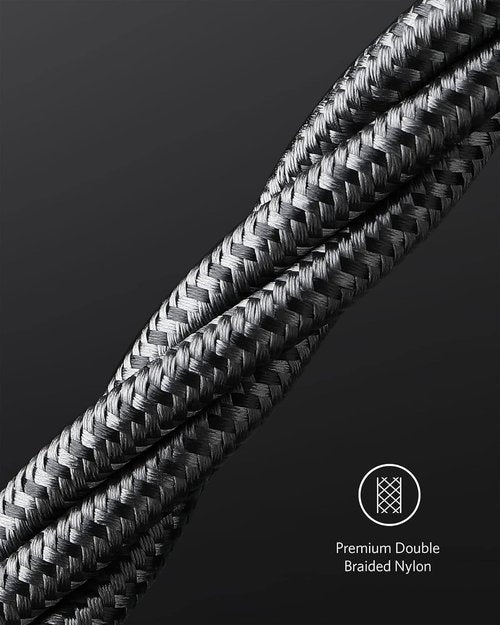 Anker USB C to USB C Cable - 100W Fast Charging Cord, 6 FT (1.8 m) for iPhone 17, MacBook Pro & More - Black