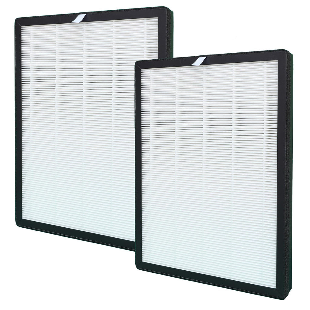 2-Pack H05 Air Purifier Filter Replacement for HIMOX H05 Air Purifier H13 Class True HEPA Filter and Activated Carbon Filter (not suitable for HIMOX H04)