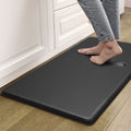 Artnice Anti Fatigue Kitchen Floor Mat, 3/4 Inch Thick Non-Slip Standing Desk Mat, Waterproof Comfort Kitchen Rugs for Home, Sink, Office, Laundry (20" x 47.2", Black)