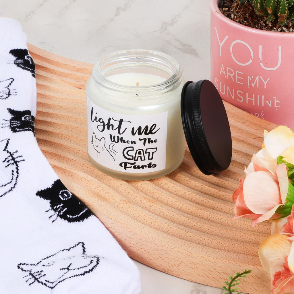 LiYiQ Cat Lover Gifts for Women - Cat Mom Gifts, Crazy Cat Lady Essentials: Makeup Bag, Socks, Scrunchies, Greeting Cards - Perfect for Birthdays & Mother's Day