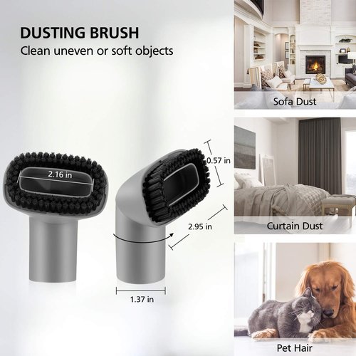 Vacuum Accessories Attachments Brush Crevice Tool for Shark Navigator Vacuum Cleaner NV350, NV352, NV355, NV356E