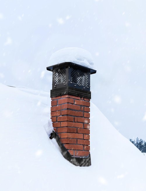Hahaemall Chimney Cap, 14" x 14" Chimney Cover, Chimney Rain Caps, Adjustable Fireplace Chimney Caps for Outside to Fit Existing Clay Flue Tile Sizes, Black