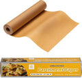 24/7 Bags Parchment Paper Roll - Non-Stick, Food Safe, 150 Sq Ft, 12" Wide with Serrated Cutter for Baking & Cooking